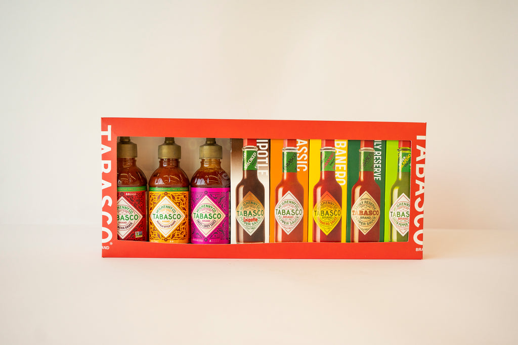 TABASCO® Giftset 8 ( 5 x 148ml + 3 x 256ml )
