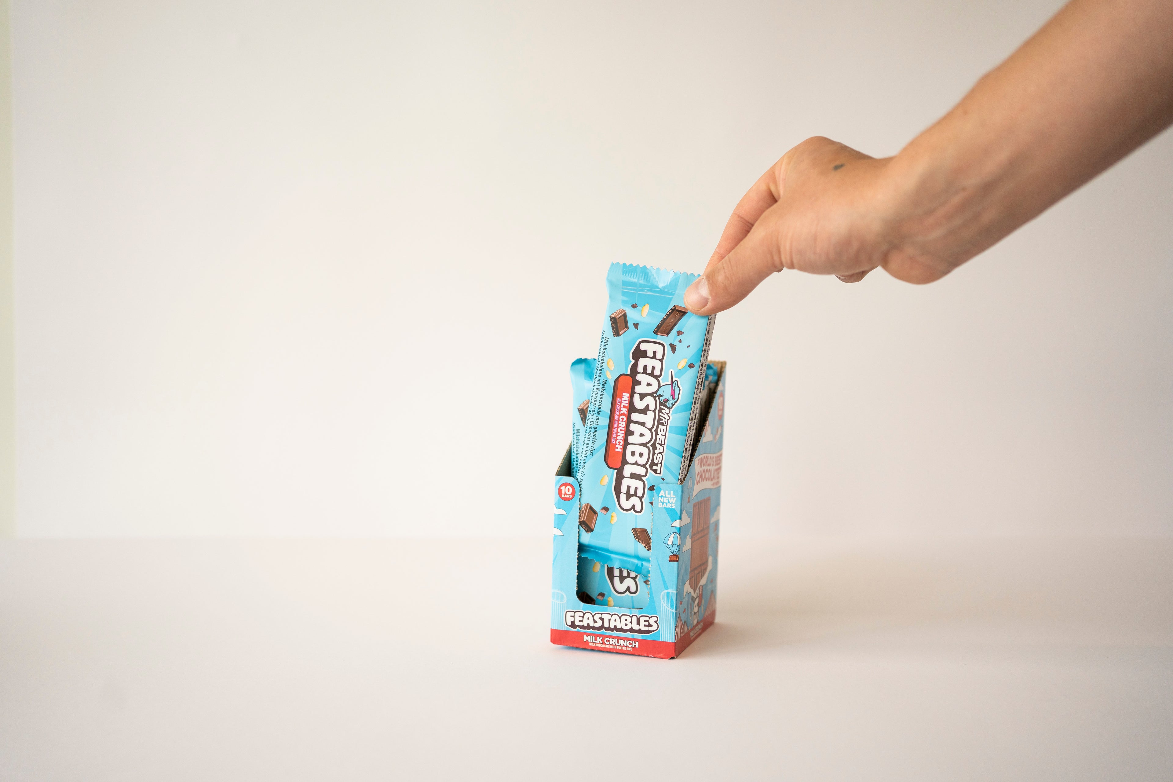 Feastable Milk Crunch - 10 pack